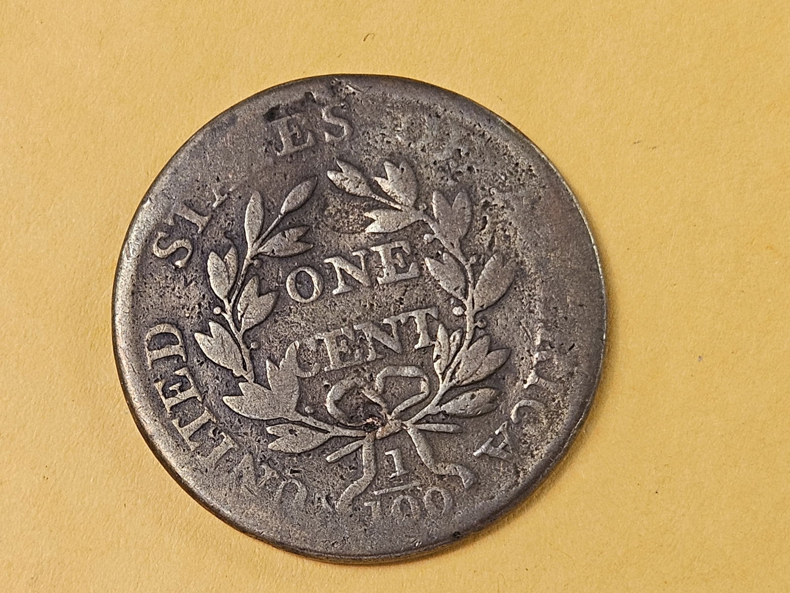 1807 Draped Bust Large Cent in Very Good - details - 6