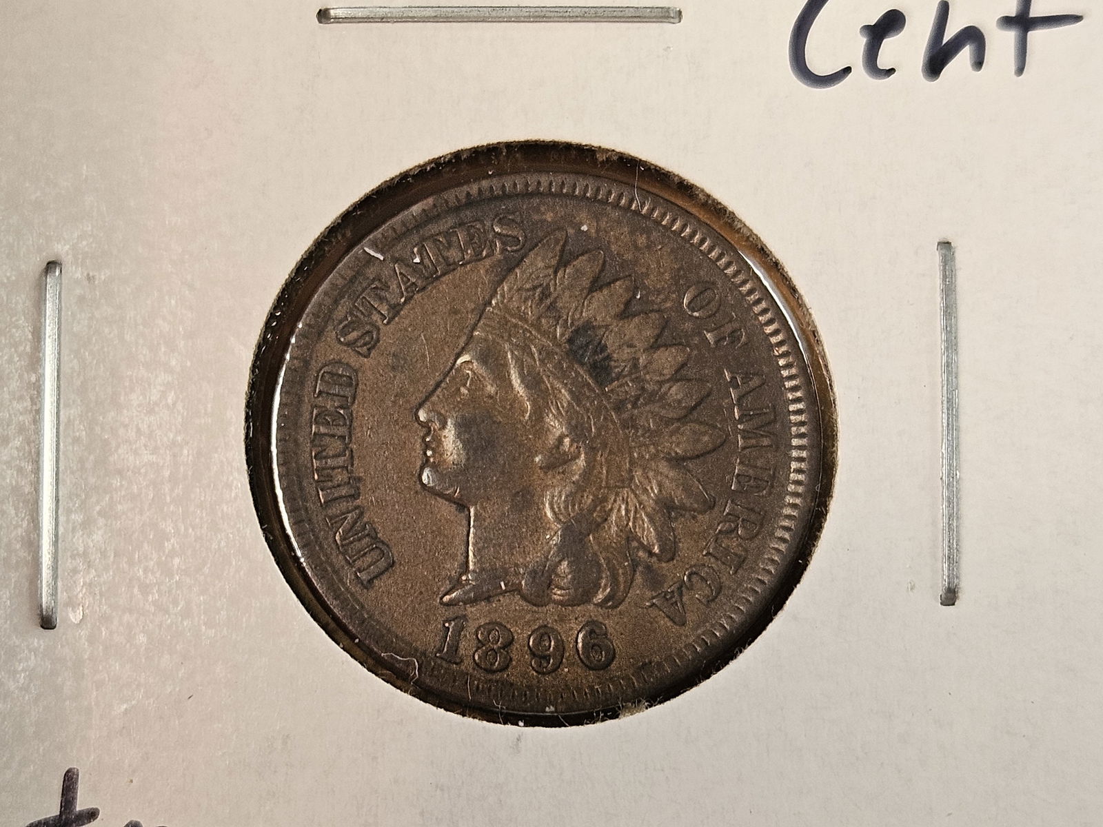 1896 and 1897 Indian Cents - 2