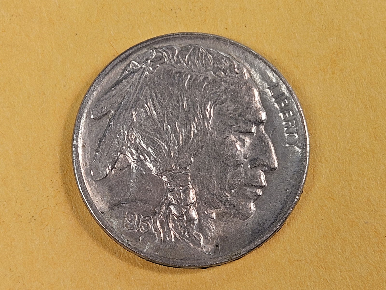 Semi-Key 1913-S Type 1 Buffalo Nickel in About Uncirculated (1 of 5)