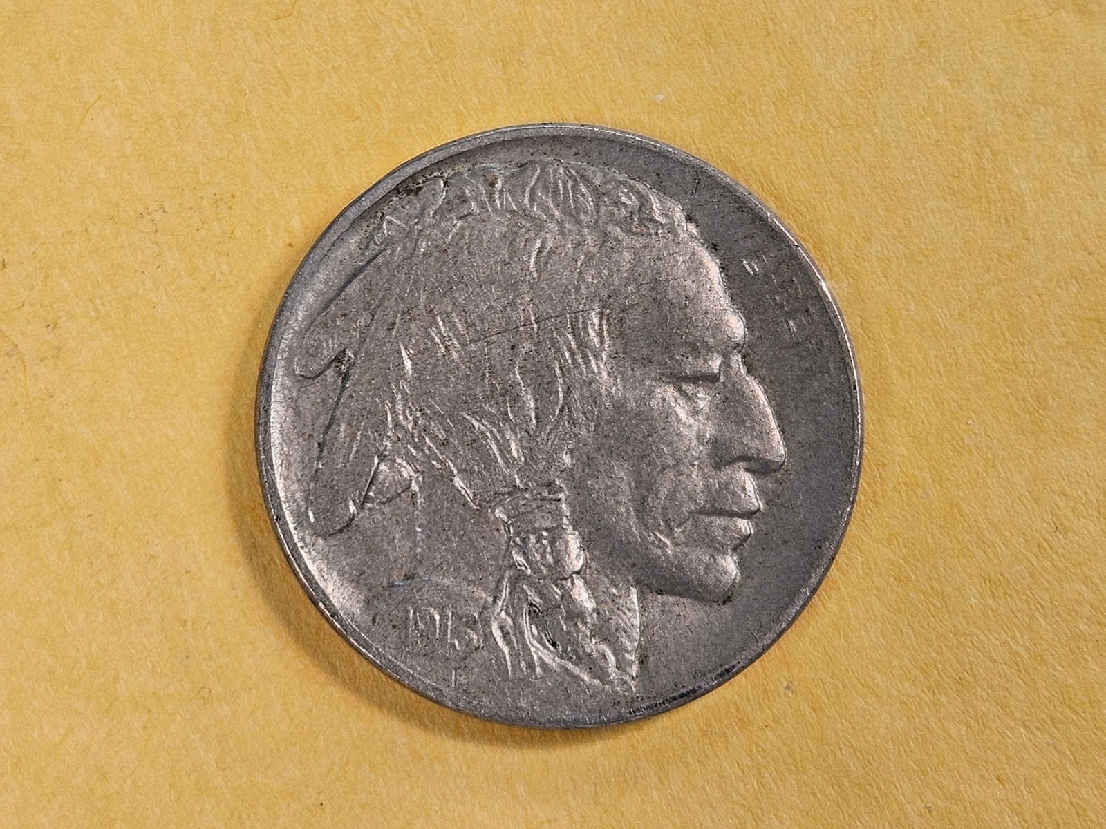 Semi-Key 1913-D Type 1 Buffalo Nickel (1 of 3)