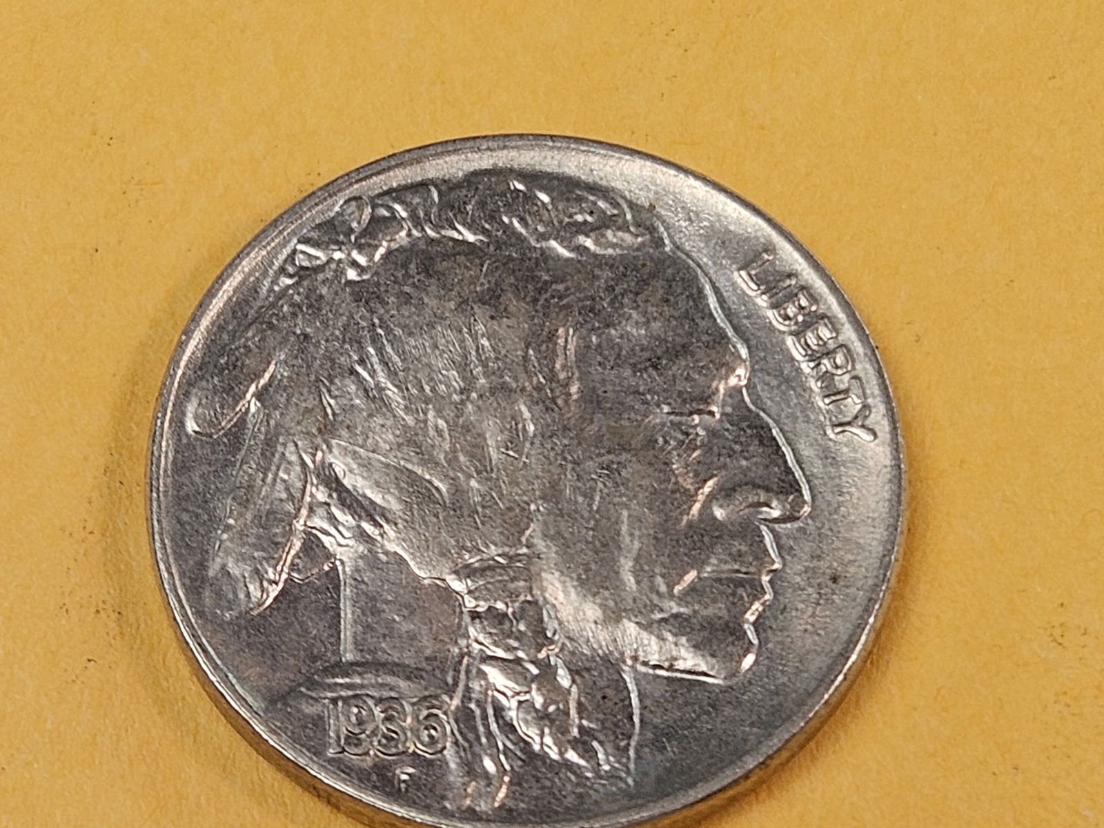 Very Choice Brilliant Uncirculated 1936 Buffalo Nickel - 4