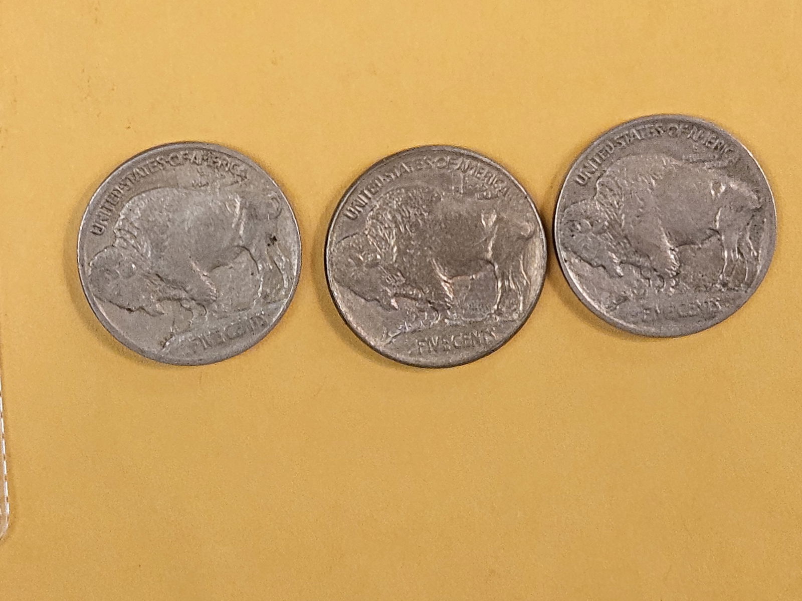 Three Indian cents in About Uncirculated plus - 5