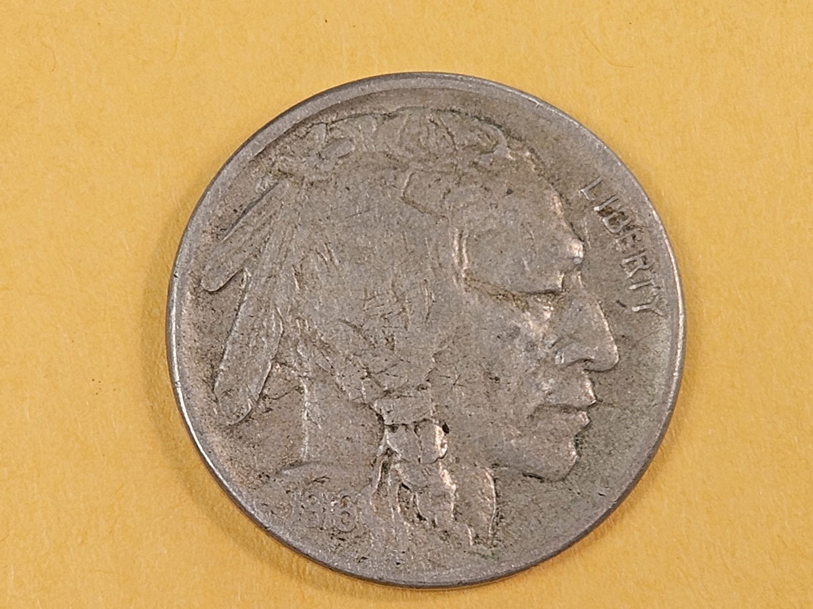 Semi-key 1916-S Buffalo Nickel: In Extra Fine