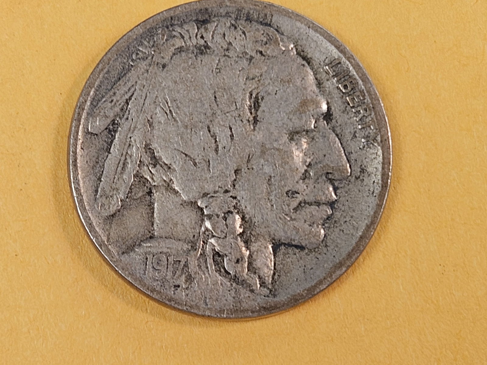 Better Date 1917-D Buffalo Nickel (1 of 3)