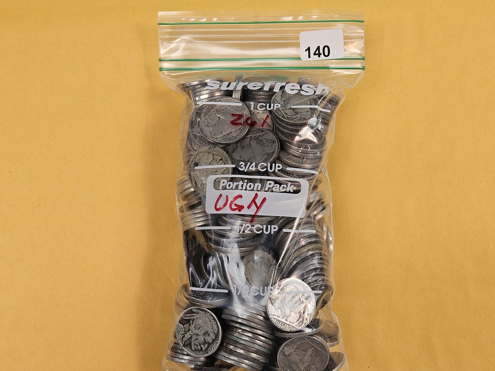 TWO Hundred Sixty-One Buffalo Nickels: Ugly 