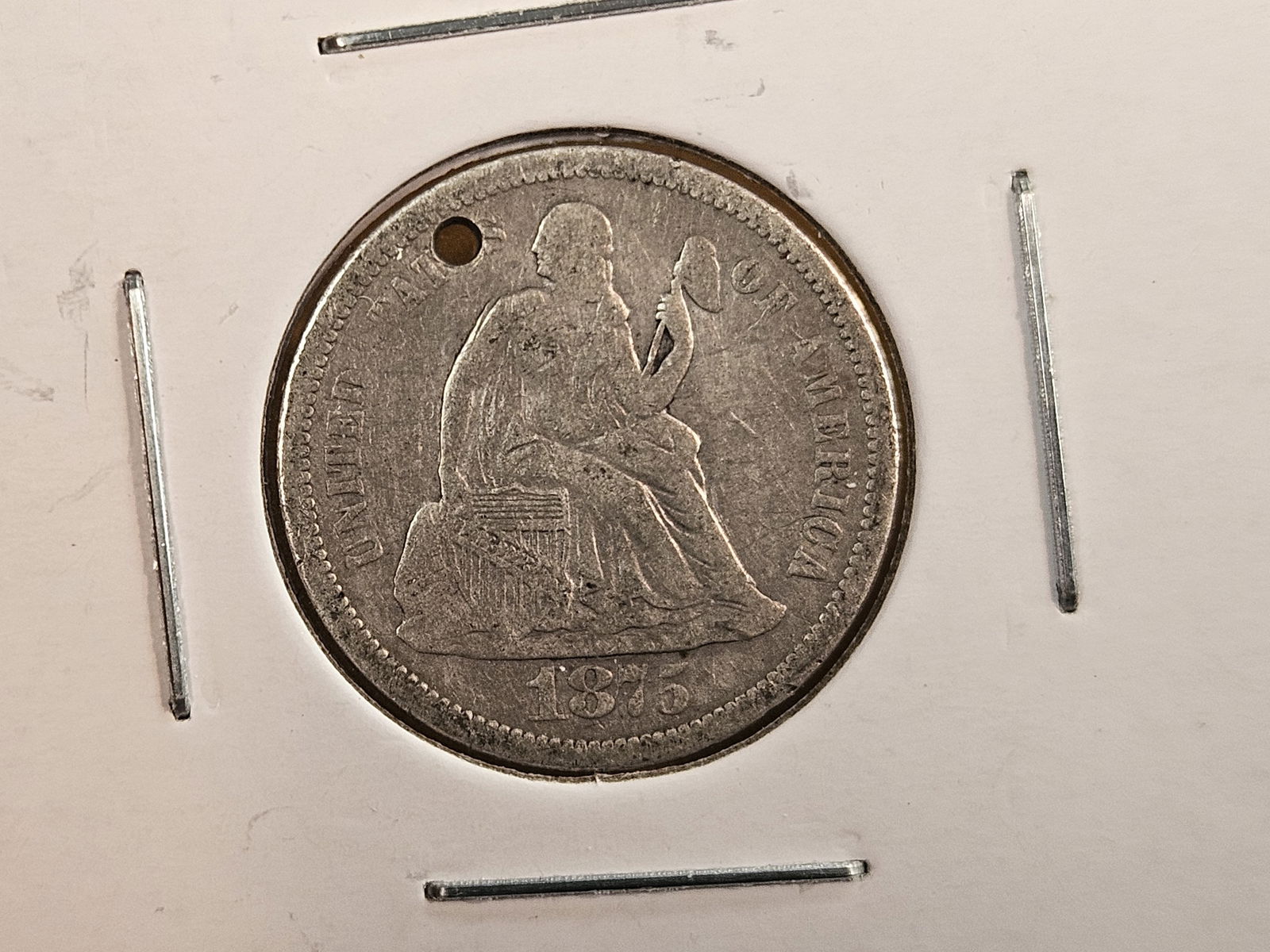 Three fun Seated Liberty silver Dimes - 2