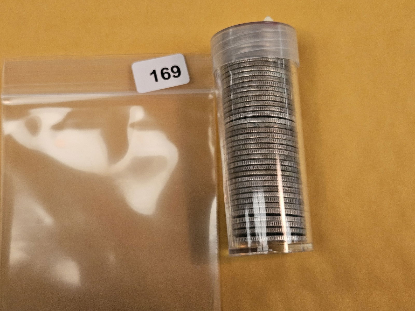 Full Roll of silver Washington Quarters - 2