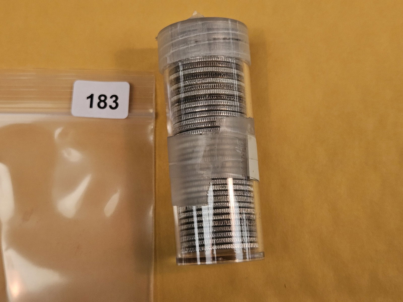 Full Roll of silver Washington Quarters - 2