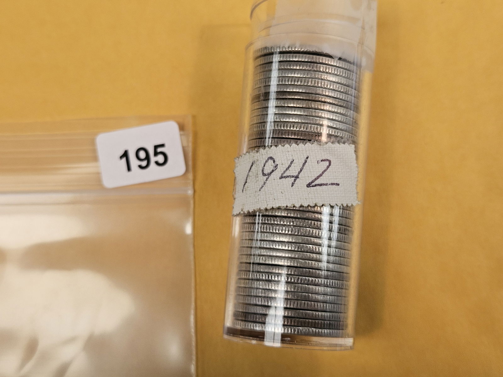 Thirty-six silver Washington Quarters - 2