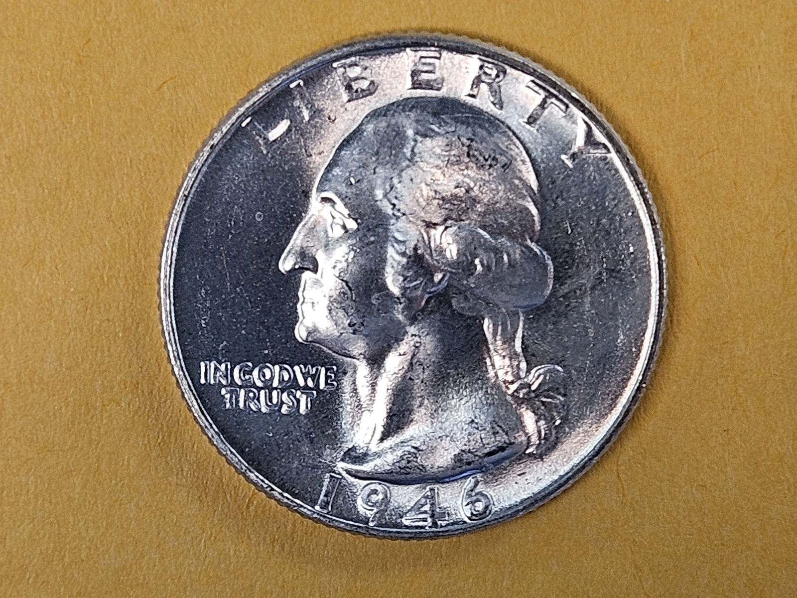 Variety! GEM Brilliant Uncirculated 1946 Washington Quarter (1 of 6)