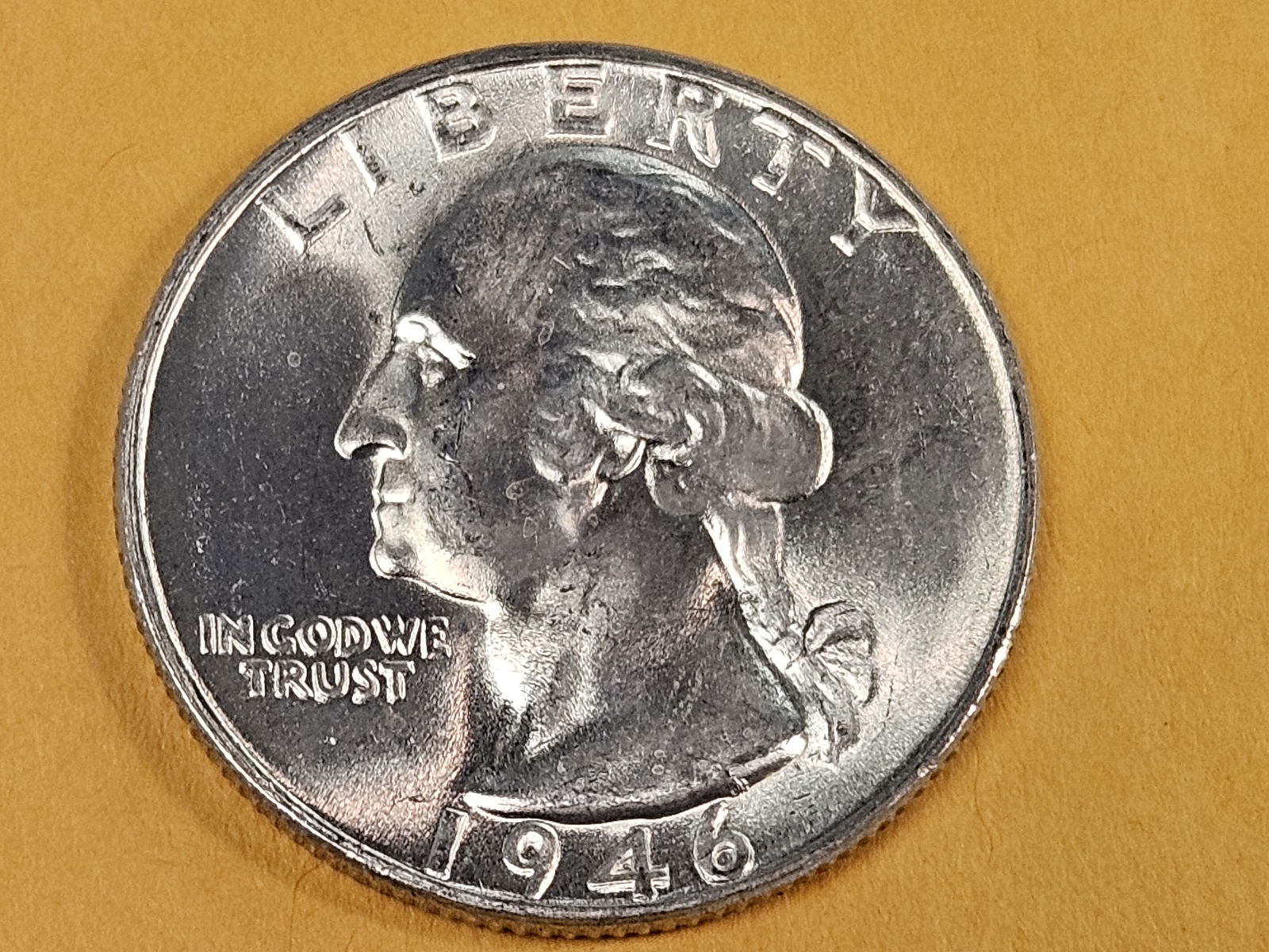 Variety! GEM Brilliant Uncirculated 1946 Washington Quarter - 3