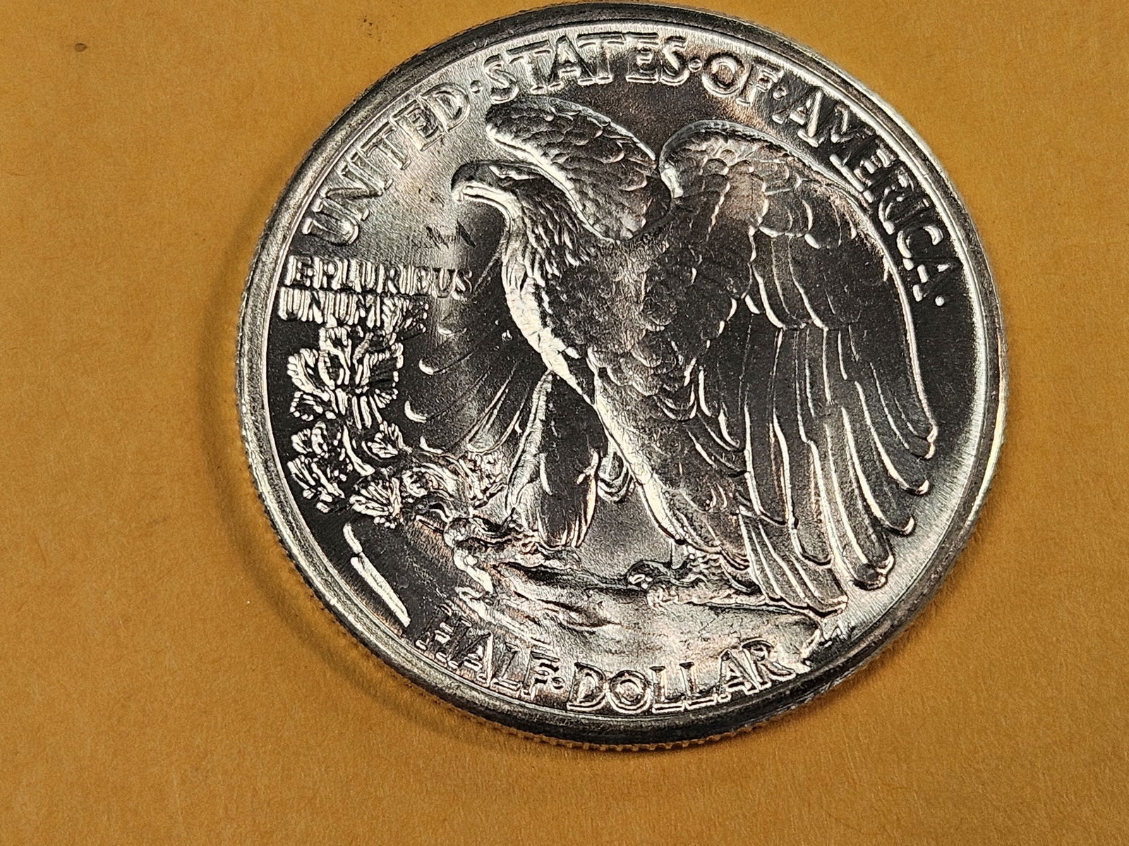 ** GEM BRILLIANT Uncirculated 1941 Walking Liberty Half Dollar - 6
