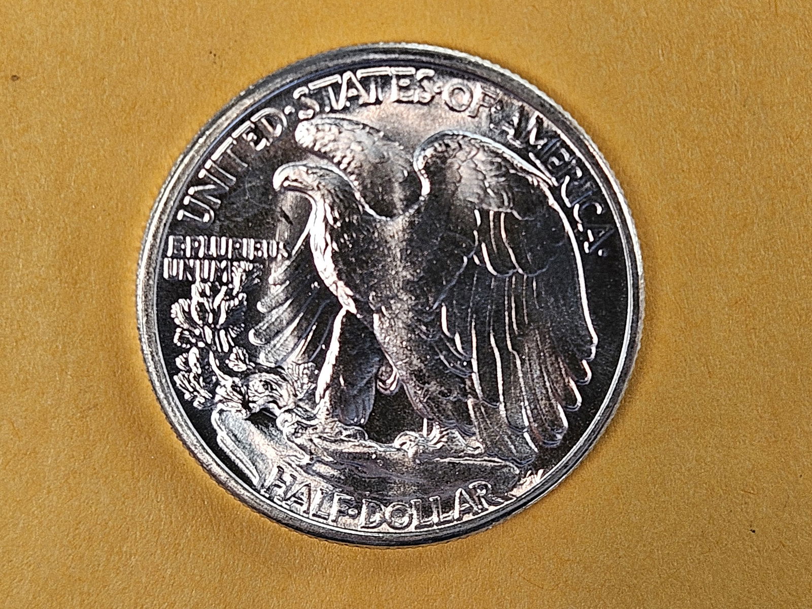 ** GEM BRILLIANT Uncirculated 1941 Walking Liberty Half Dollar - 8