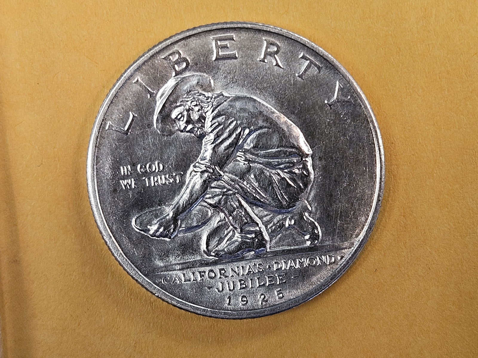 Gem Brilliant Uncirculated 1925-S silver Commemorative Half Dollar - 5