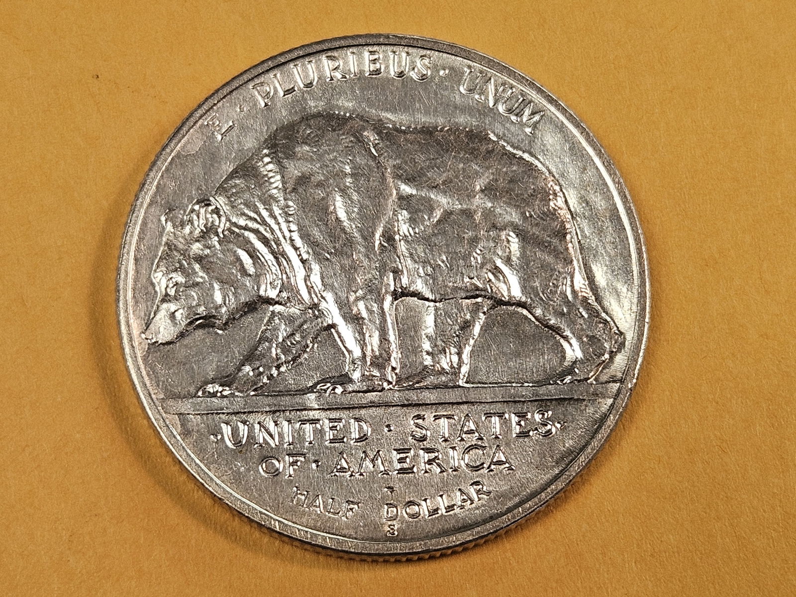 Gem Brilliant Uncirculated 1925-S silver Commemorative Half Dollar - 6