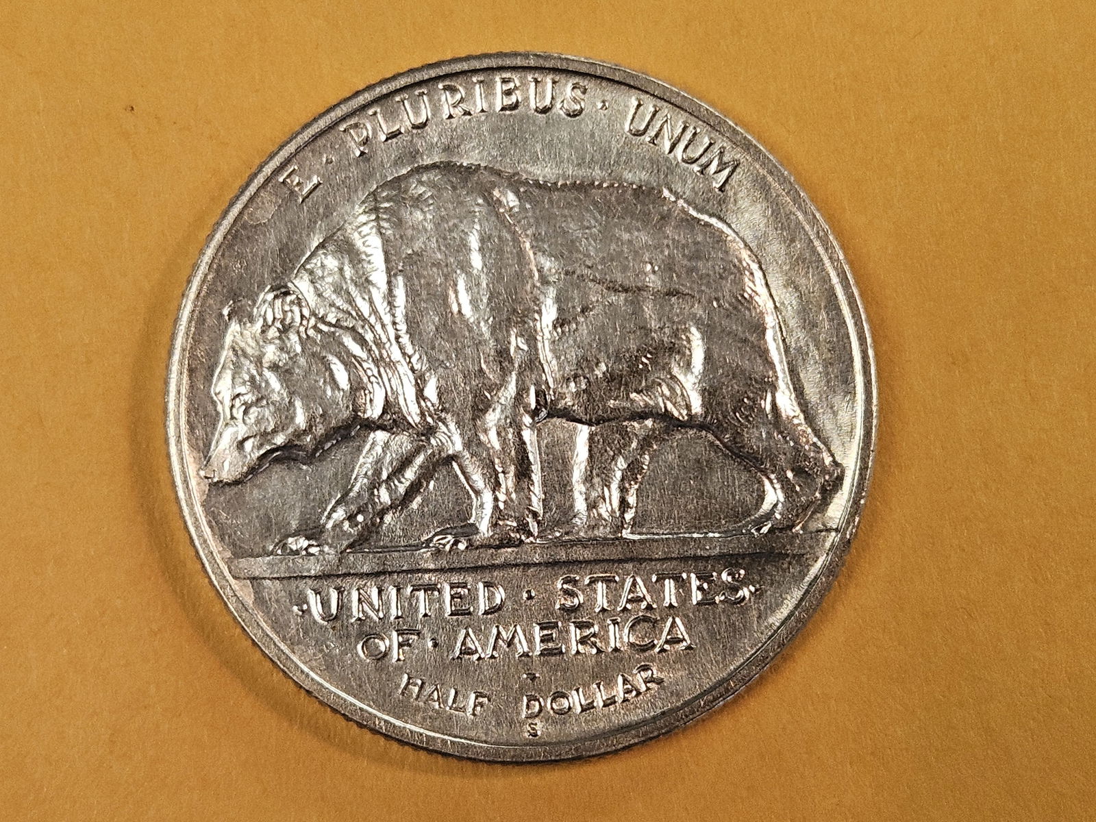 Gem Brilliant Uncirculated 1925-S silver Commemorative Half Dollar - 7