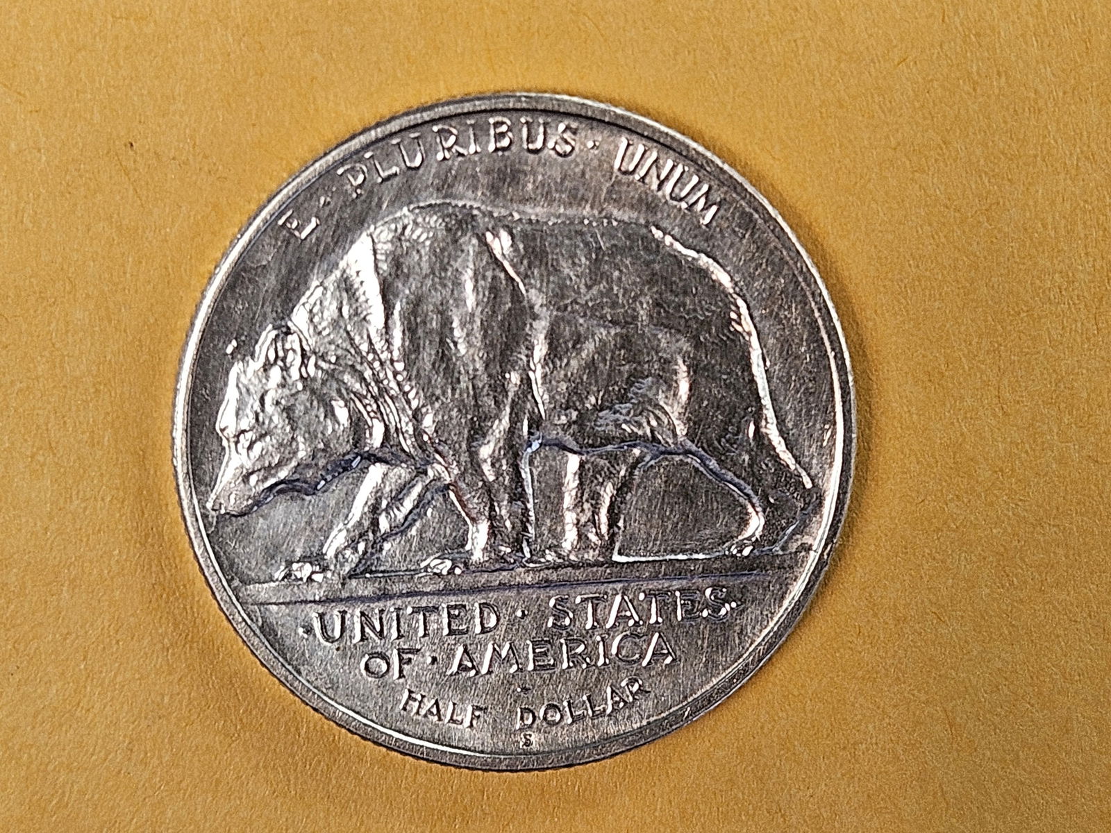 Gem Brilliant Uncirculated 1925-S silver Commemorative Half Dollar - 8