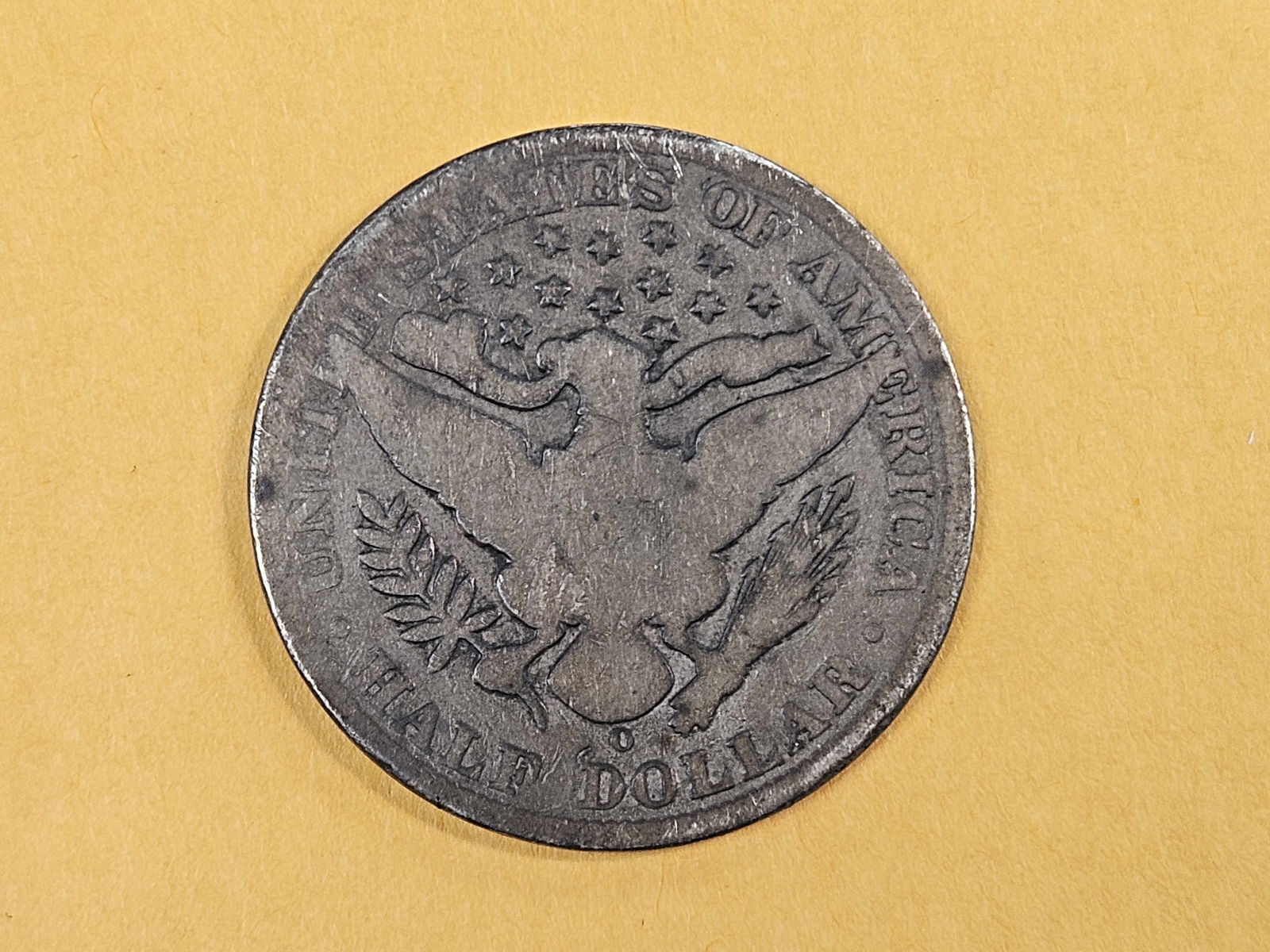 Better date 1904-O Barber half Dollar in Good - 3