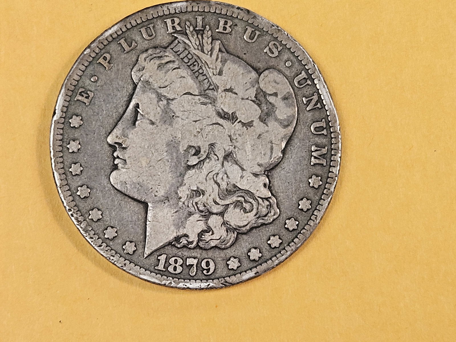 ** KEY DATE ** 1879-CC Morgan Dollar in Fine: KEY DATE! CARSON CITY! 