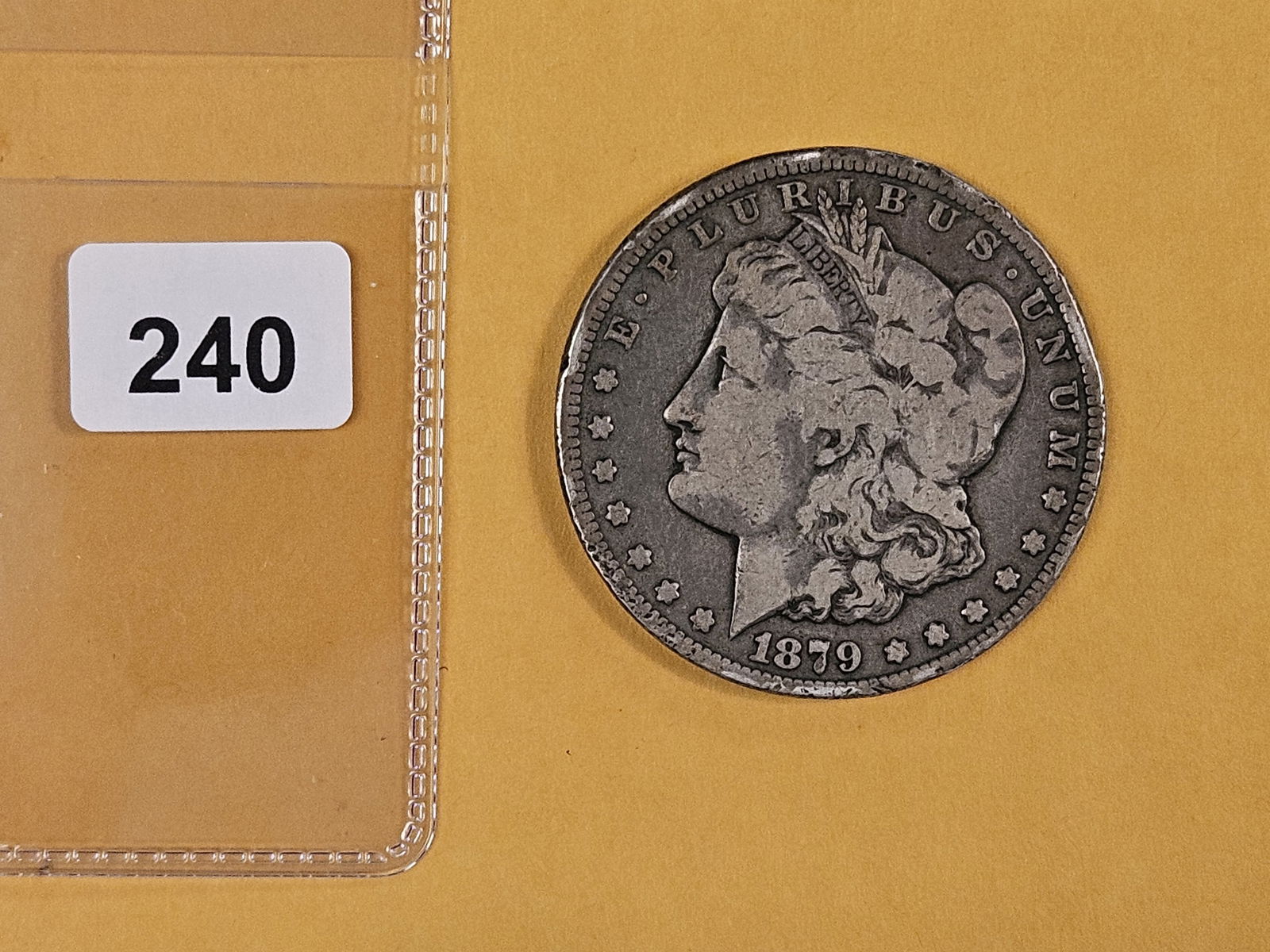 ** KEY DATE ** 1879-CC Morgan Dollar in Fine - 2