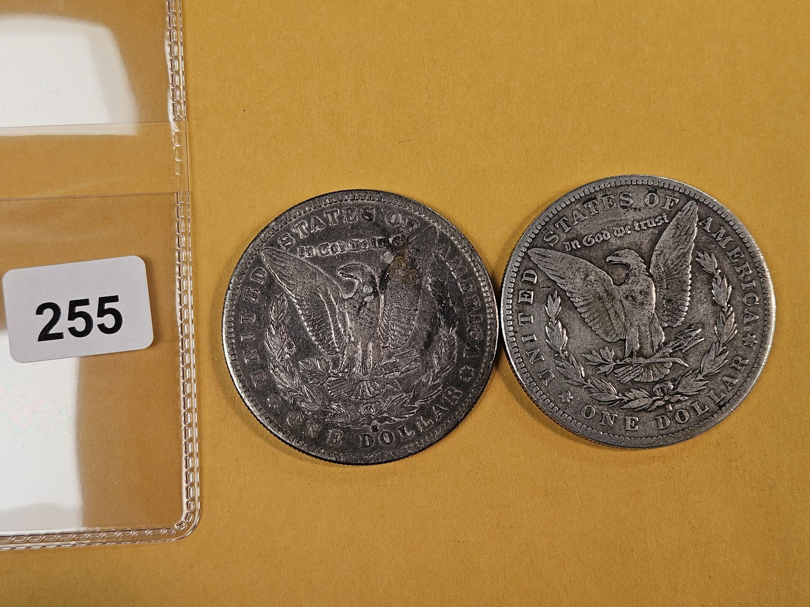 Two better date Morgan Silver Dollars - 2