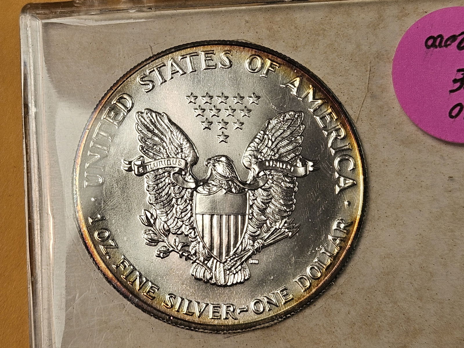GEM Brilliant Uncirculated 1990 American Silver Eagles - 3