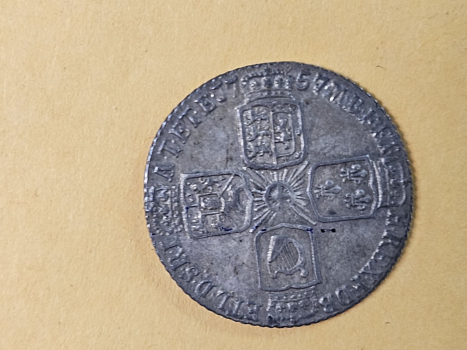 1757 Great Britain silver 6 pence - 5