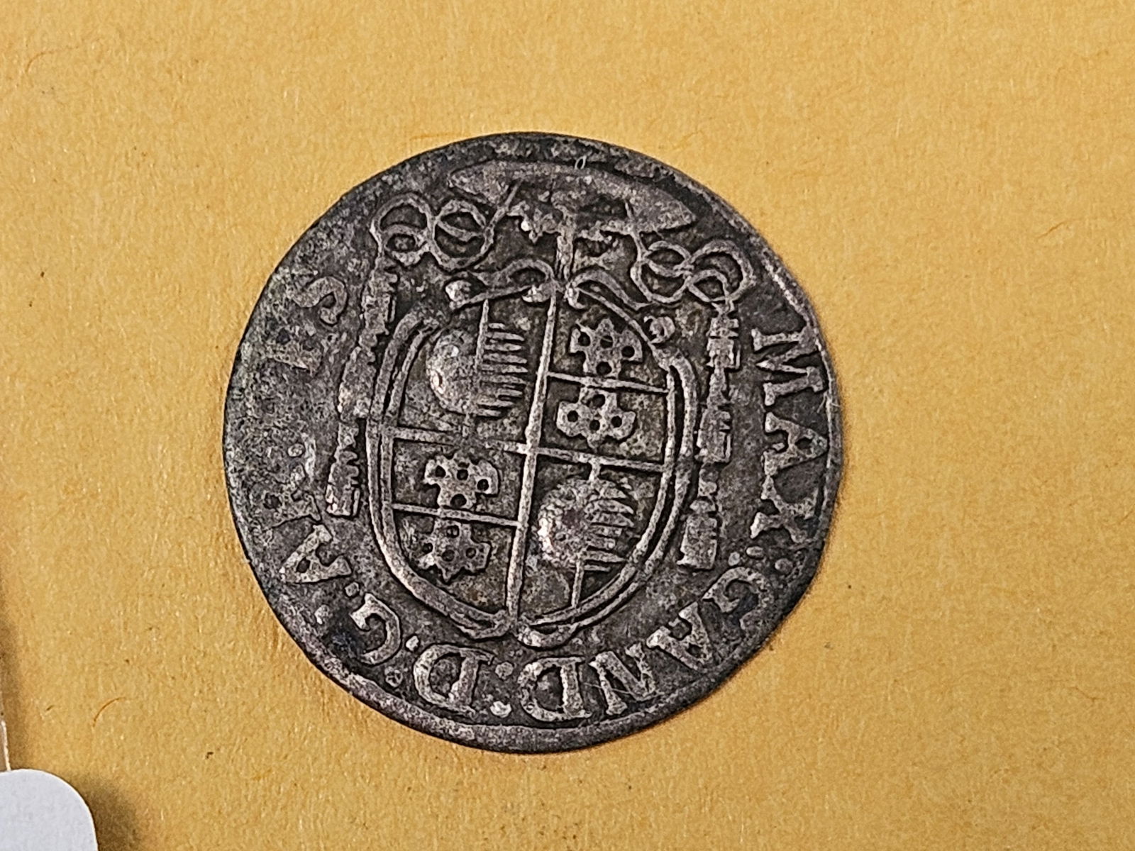 1674 Austrian States Salzburg AR kreuzer: KM 187. Max Gandolf 