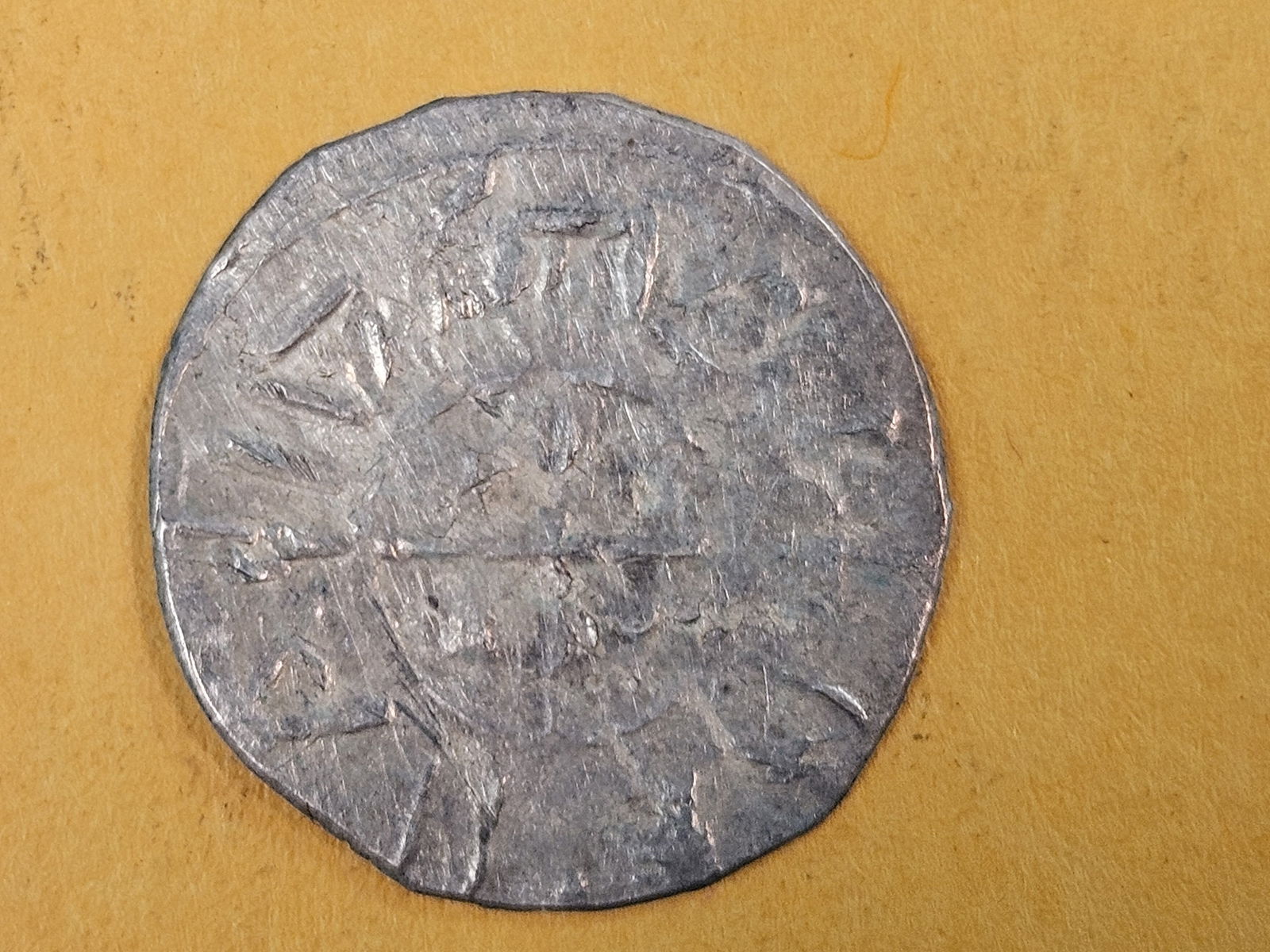 1046 - 1061 Hungary silver denar: Andreas I. Graded in Extra Fine 