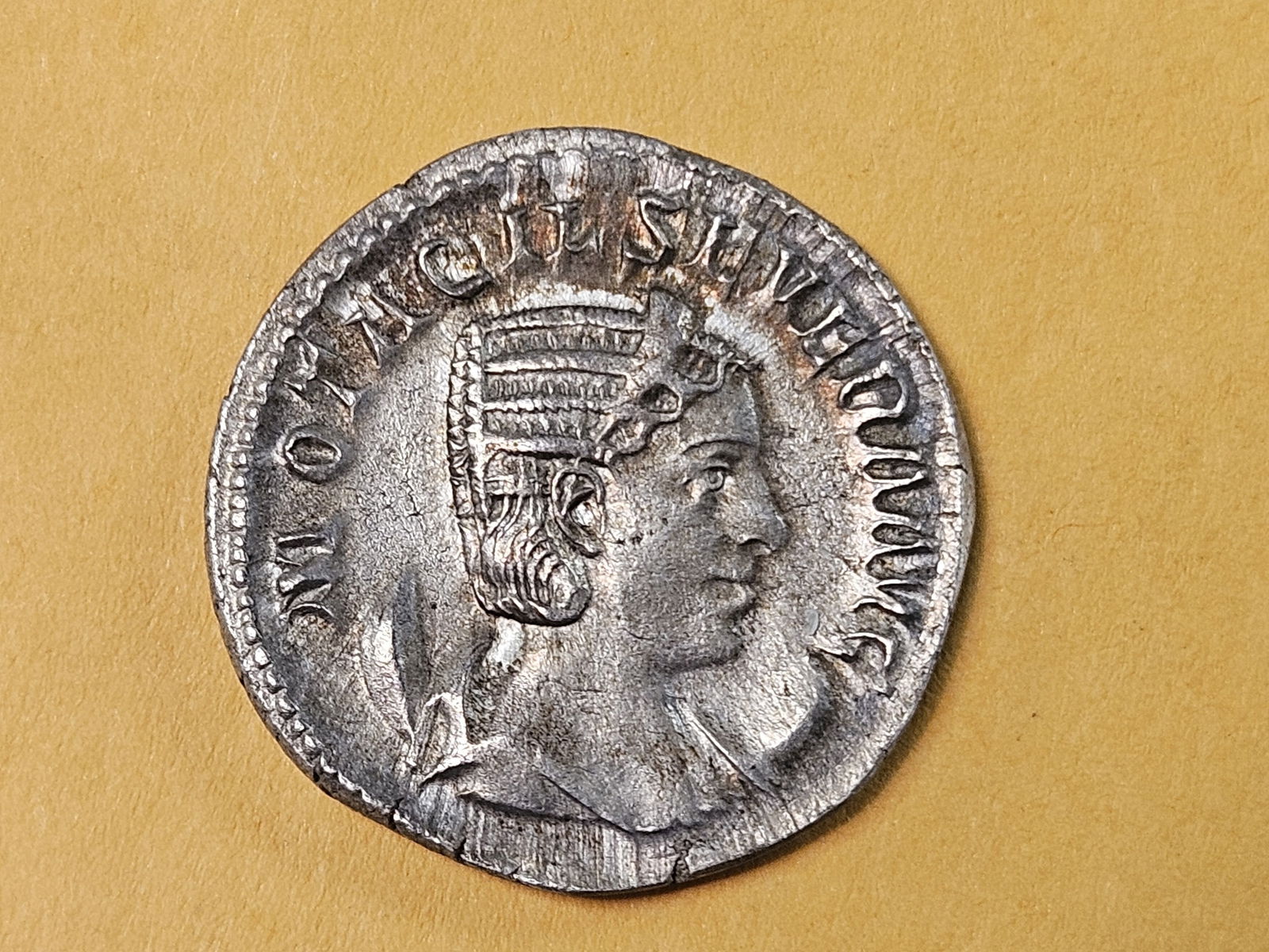 ANCIENT! Otacilia Severa 244 - 249 AD: Graded in a Solid Extra Fine plus. 