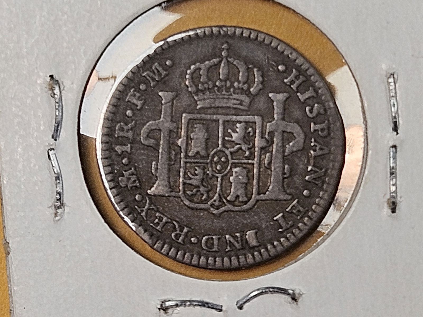 1800 Fm Mexico silver 1 reals - 3