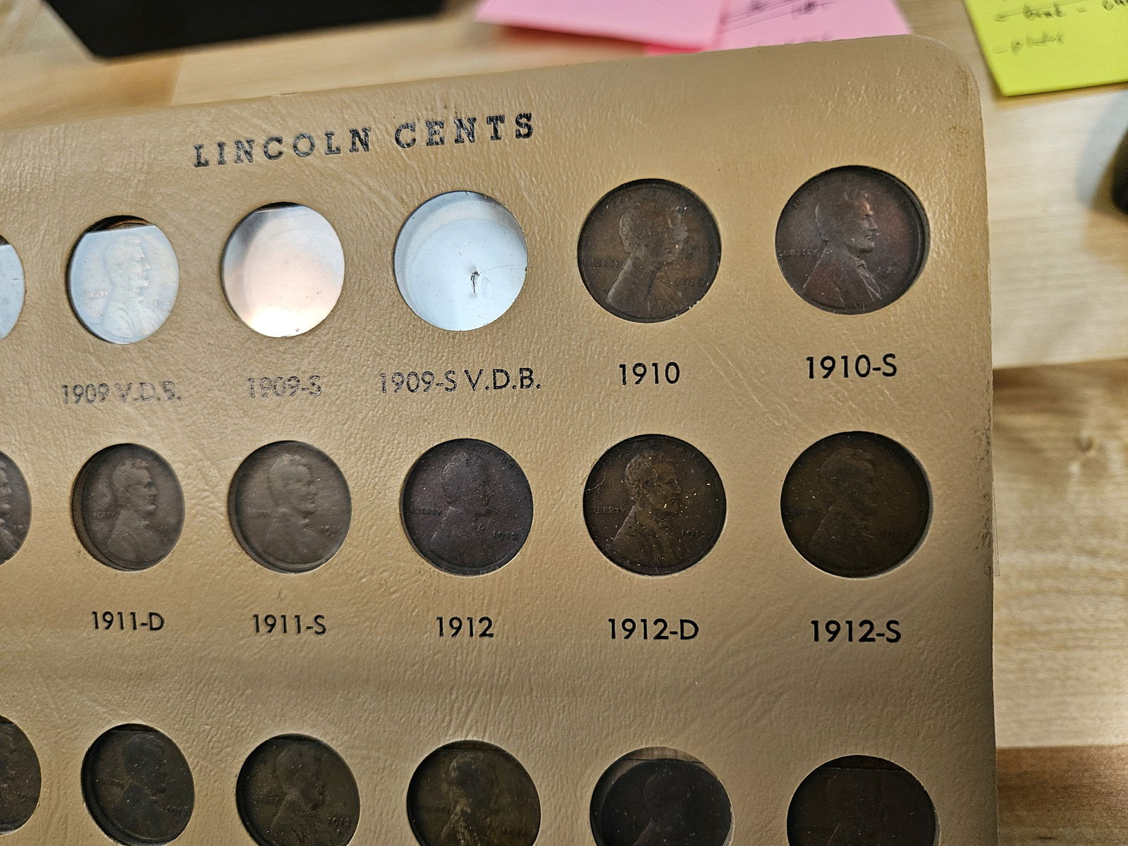 Mostly complete Lincoln Cent album - 5
