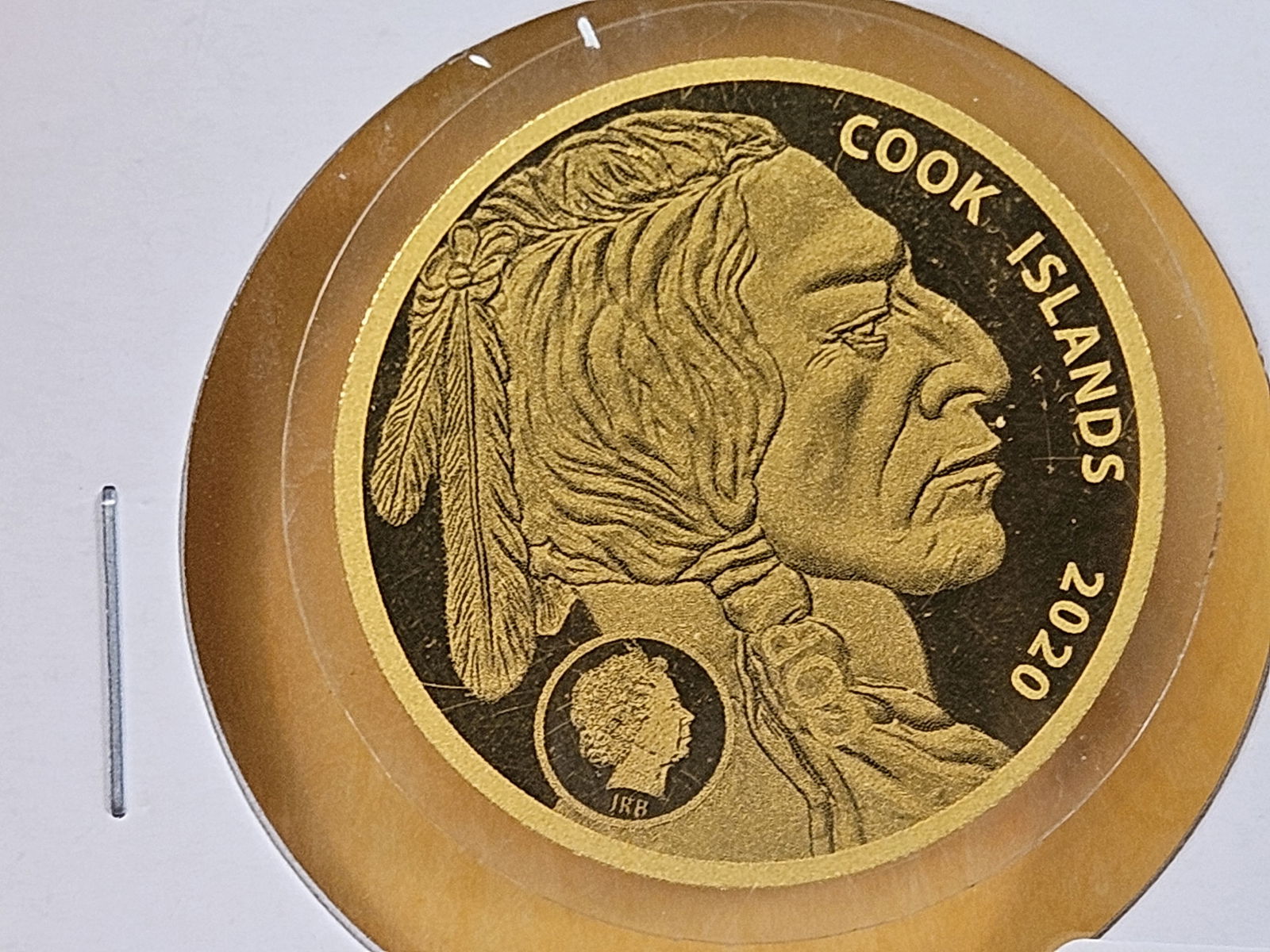 GOLD! GEM 2020 Cook Islands Gold Five Dollars - 2