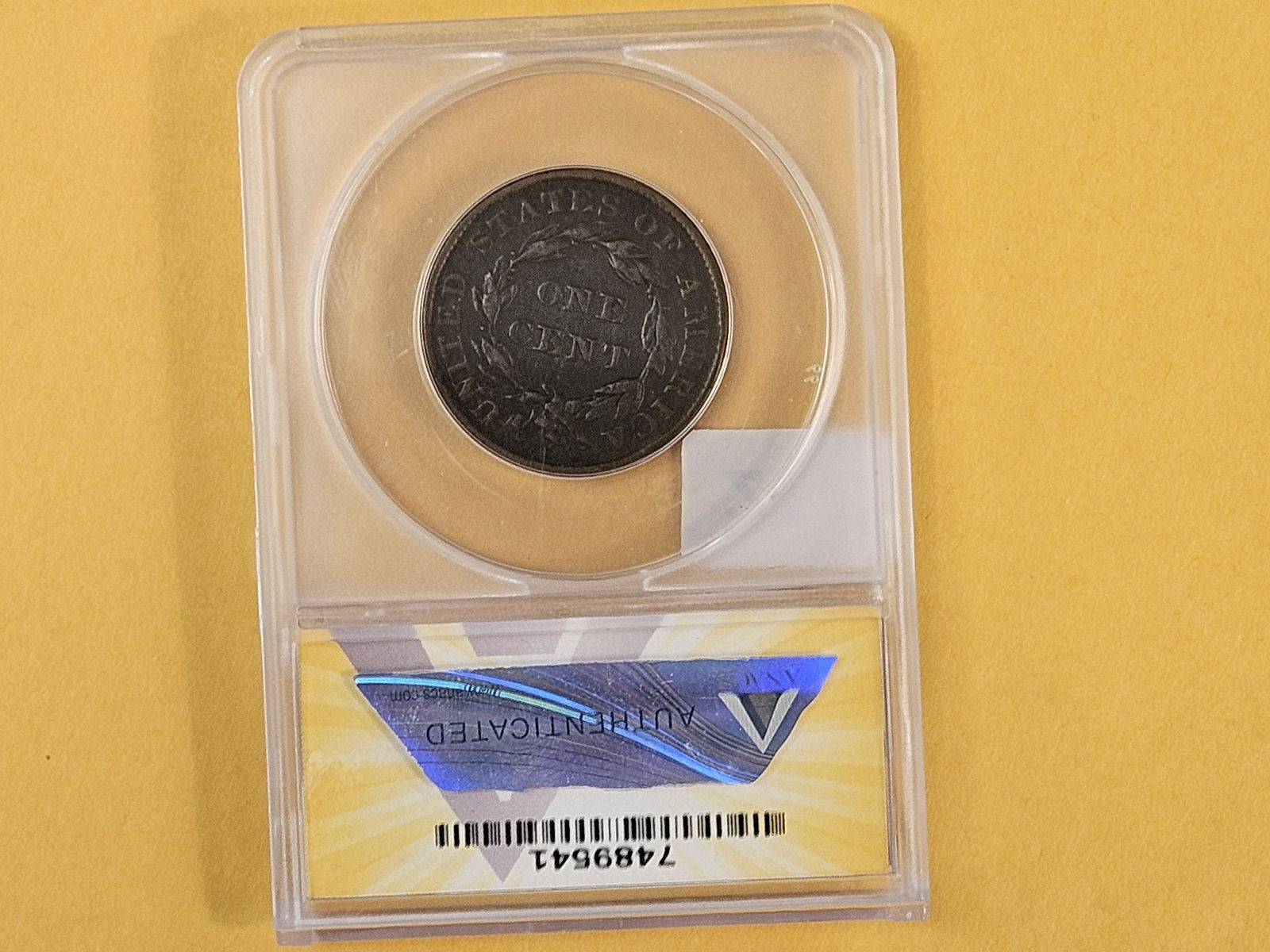 ANACS 1835 Large Cent in Very Fine - 25 - 3