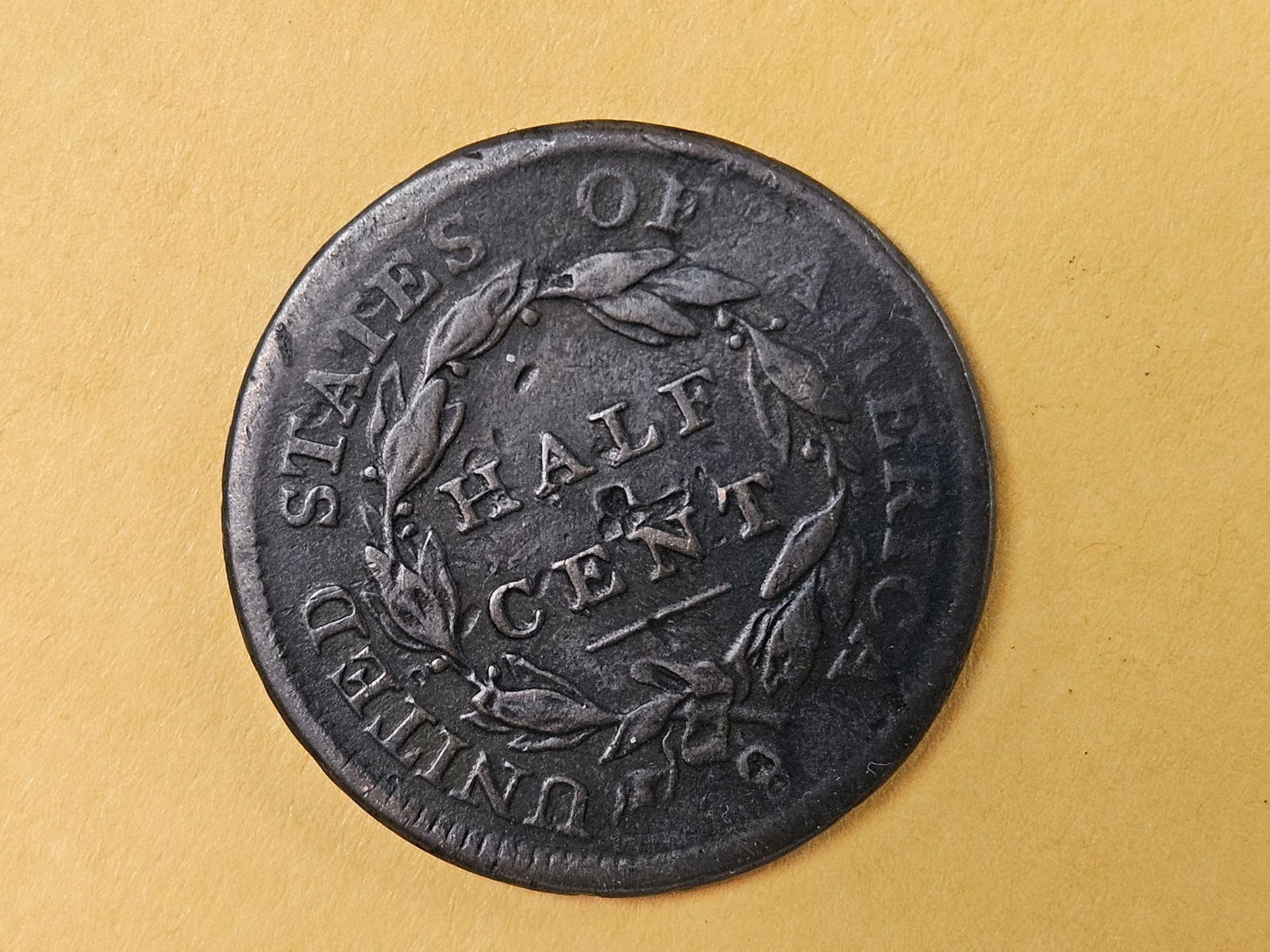 1810 Classic head Half Cent in Very Good - 5