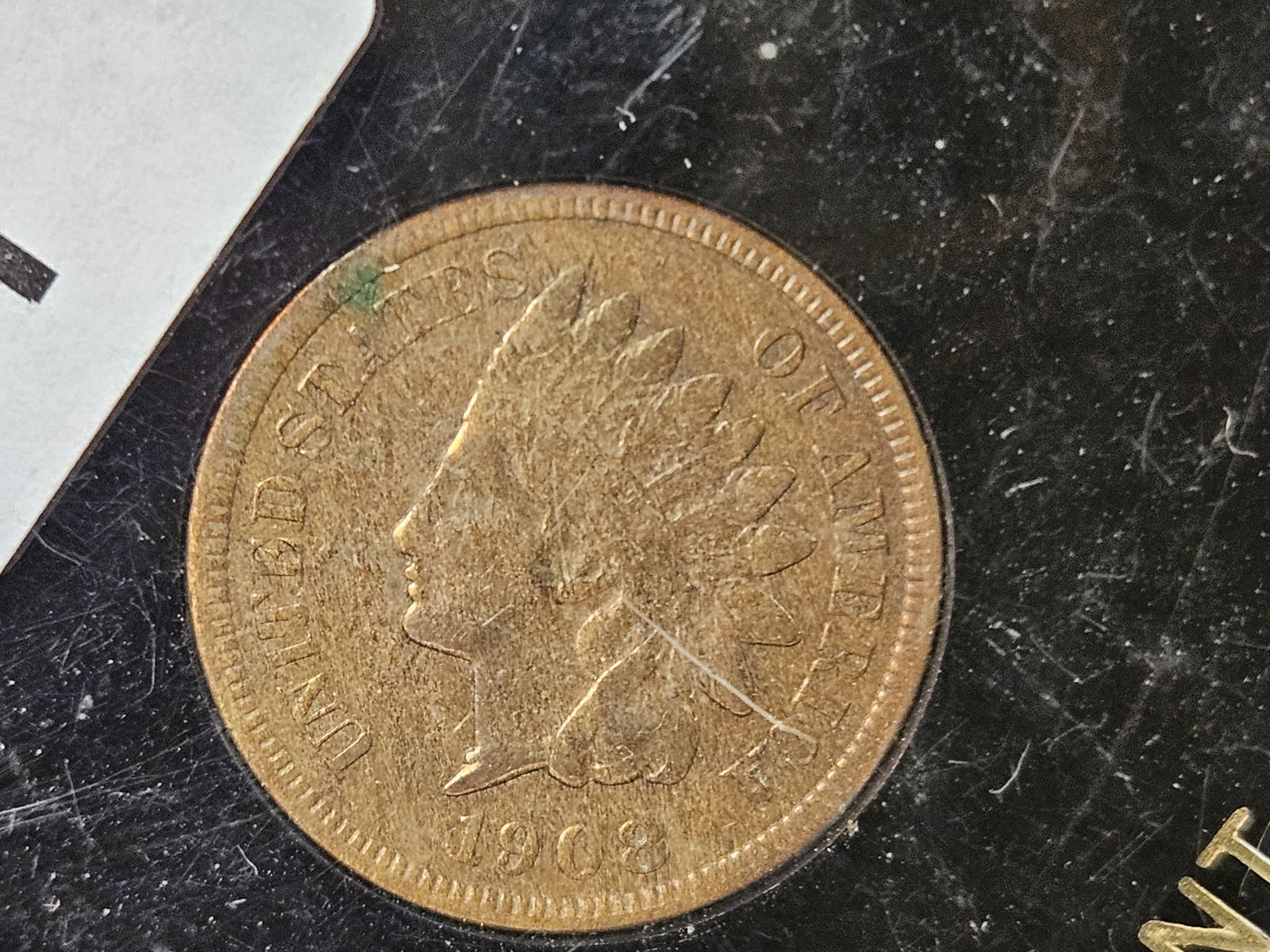 * KEY DATE * 1908-S Indian Cent in Very Fine - 4