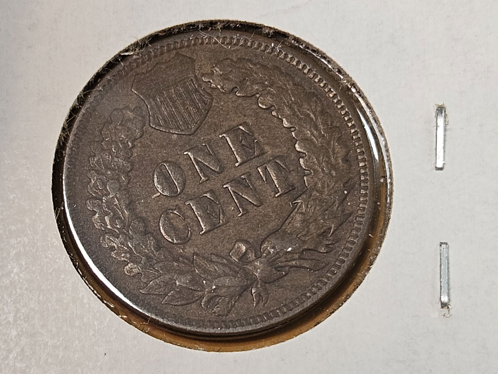 * Semi-Key 1872 Indian Cent in Extra Fine - 7