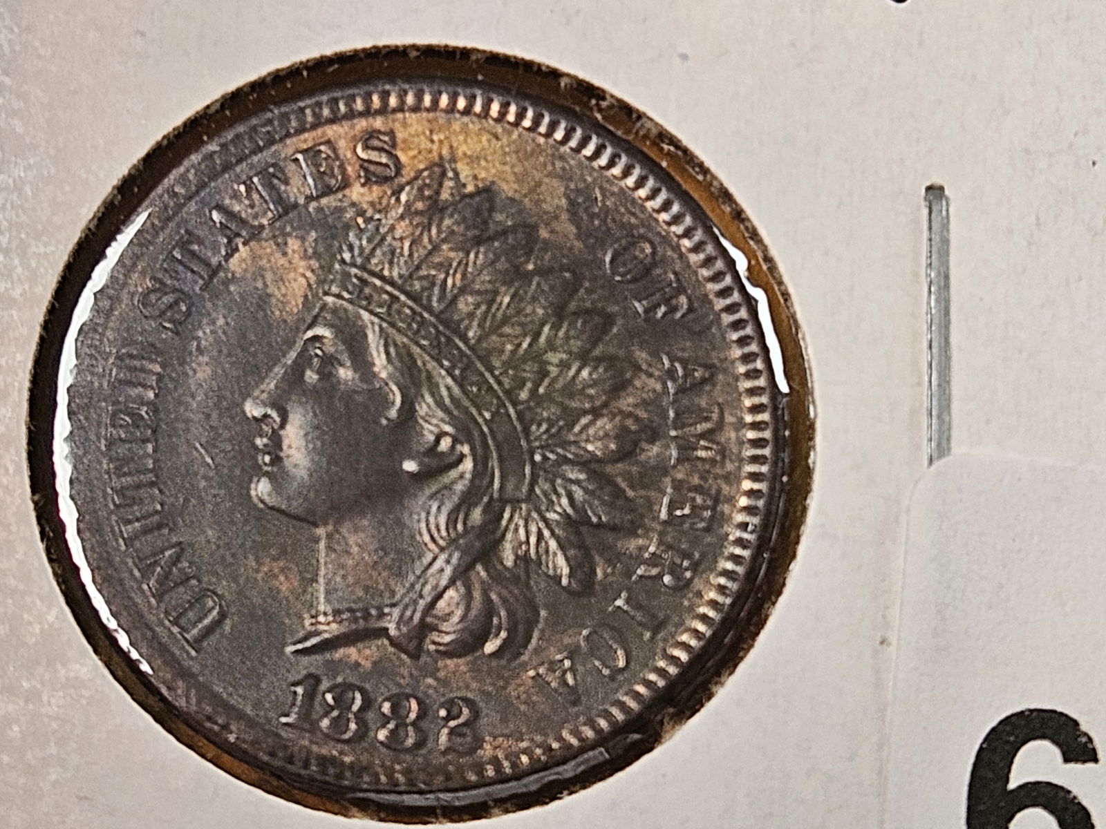 * VERY Choice to GEM Uncirculated 1882 Indian Cent - 4
