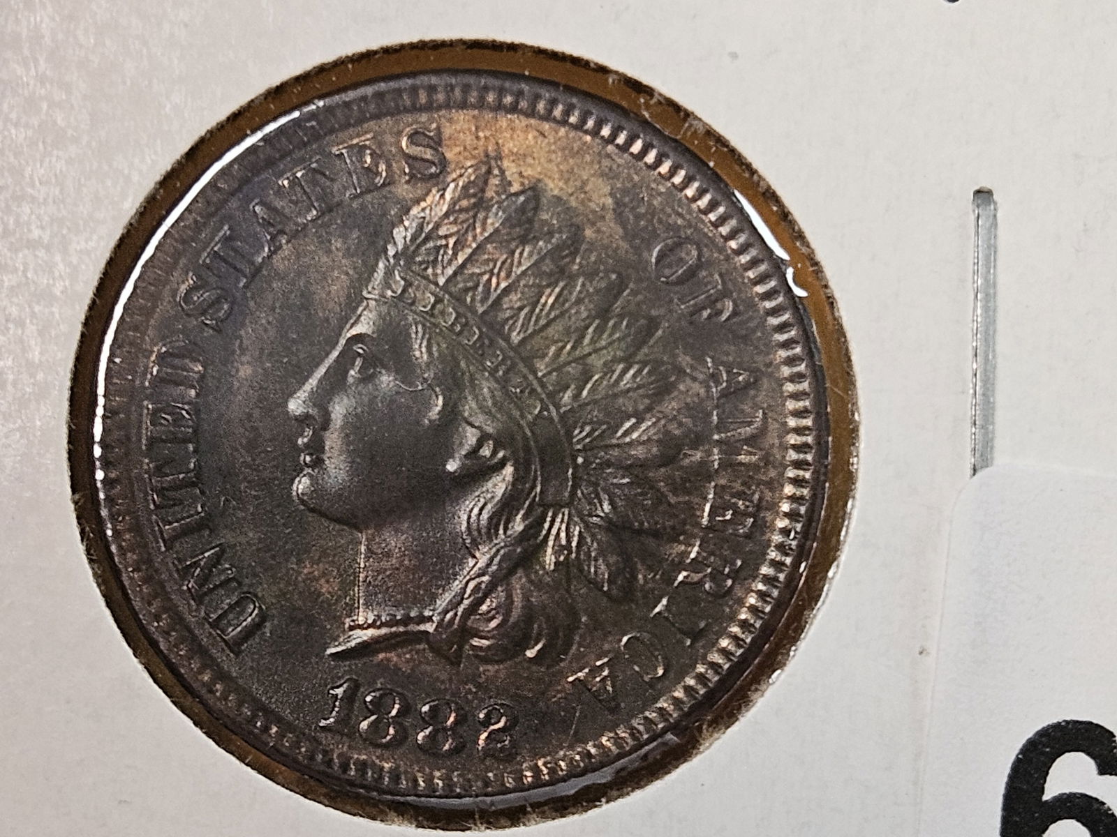 * VERY Choice to GEM Uncirculated 1882 Indian Cent - 5