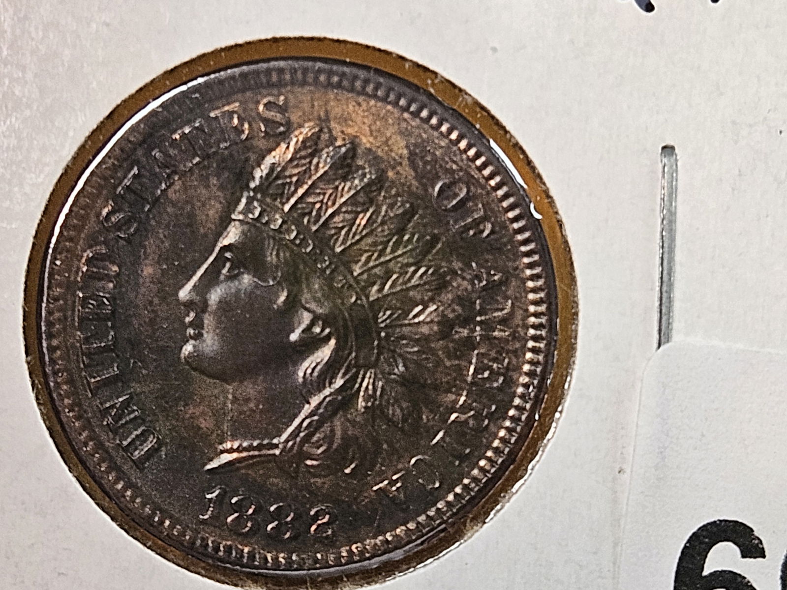 * VERY Choice to GEM Uncirculated 1882 Indian Cent - 6