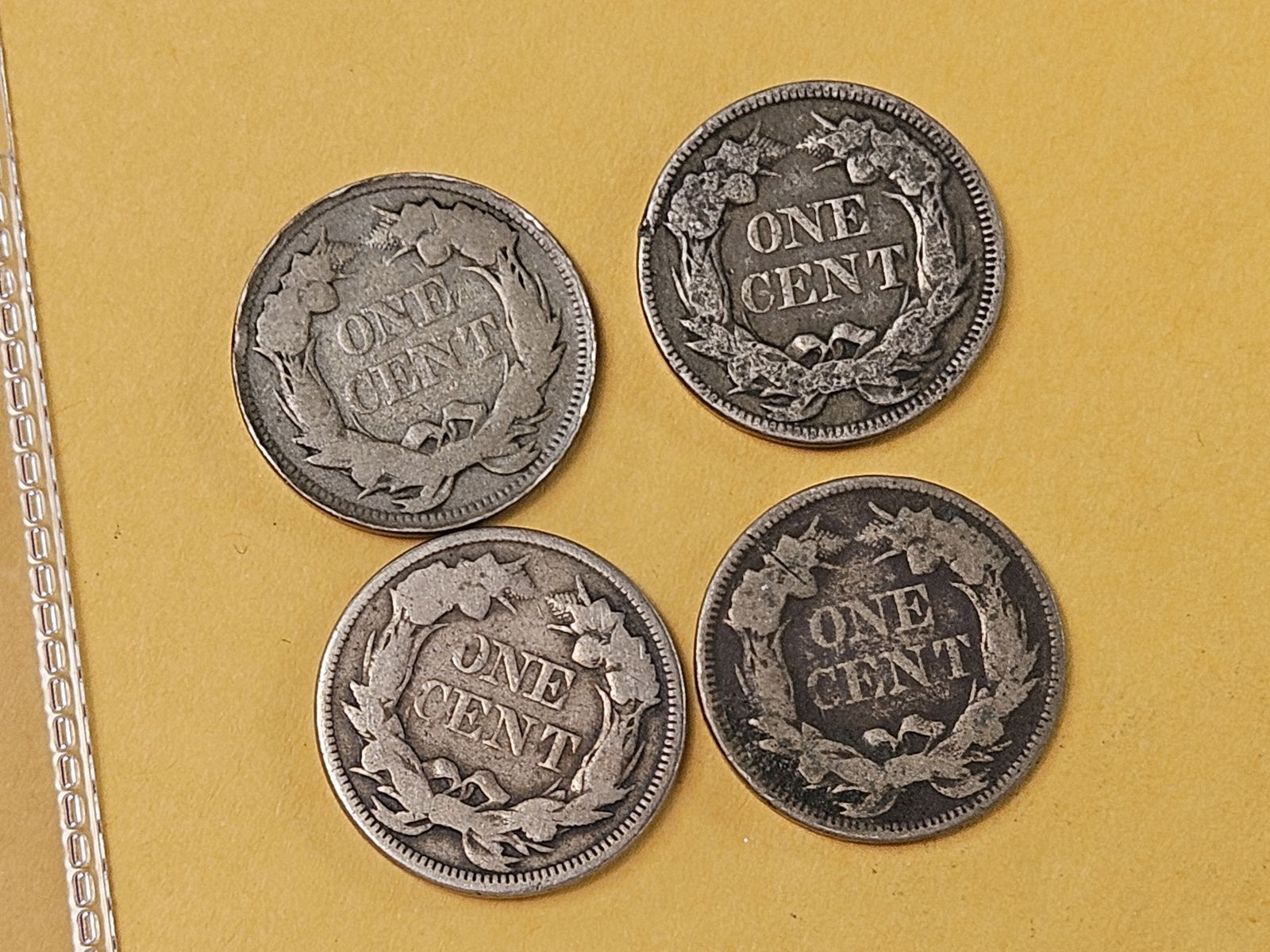 Four 1857 Flying Eagle Cents - 3
