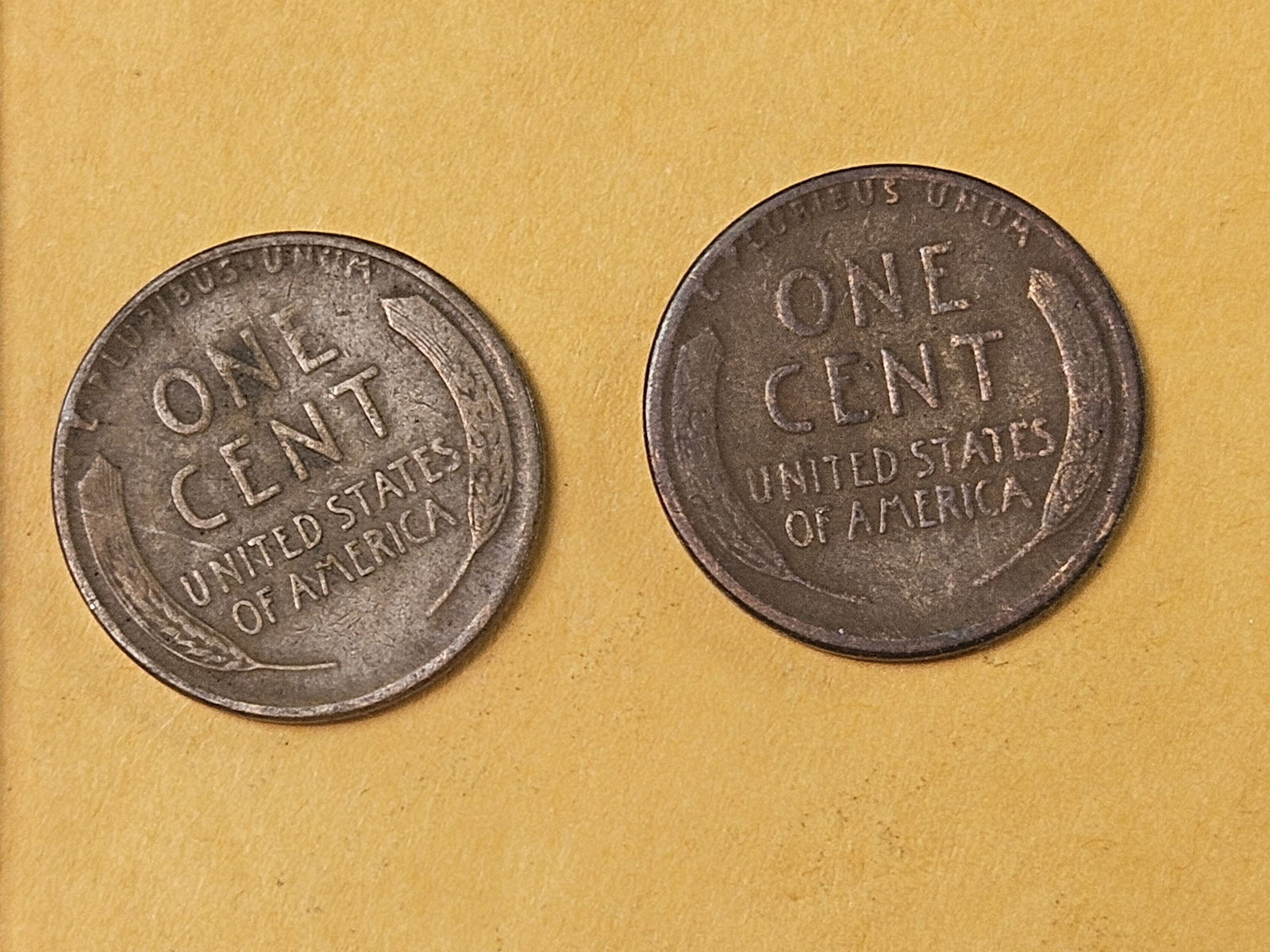Two Semi-Key 1924-D Wheat cents - 4