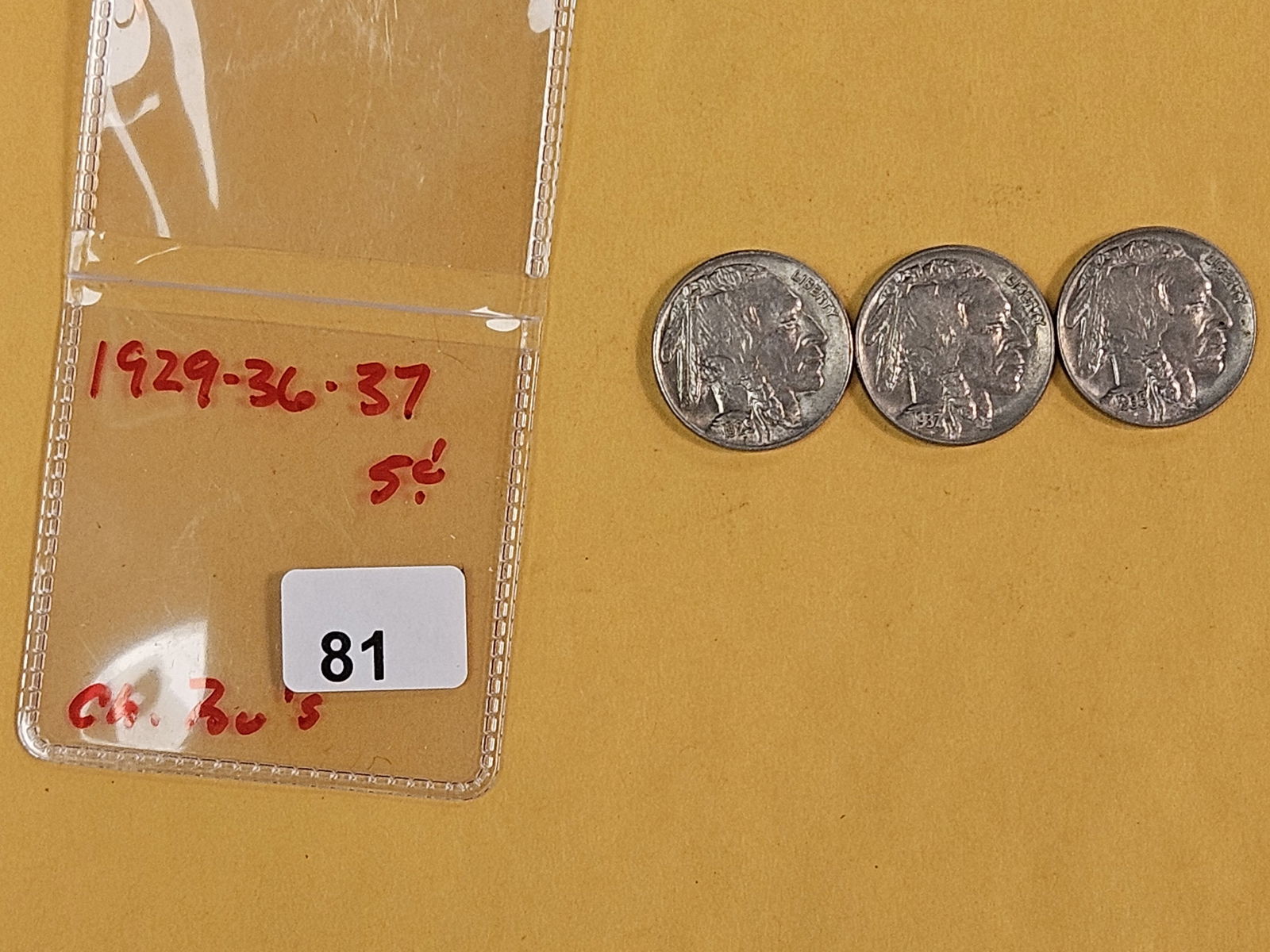 Three Choice Brilliant Uncirculated Buffalo Nickels - 2