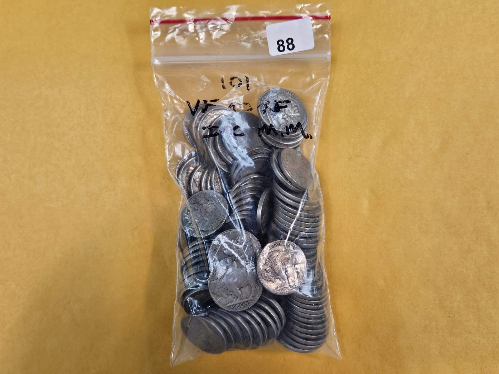 One Hundred and One Buffalo Nickels (1 of 1)