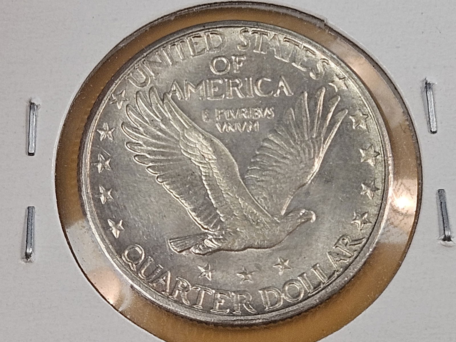 Choice Brilliant AU-BU 1926-D Standing Liberty Quarter - 9