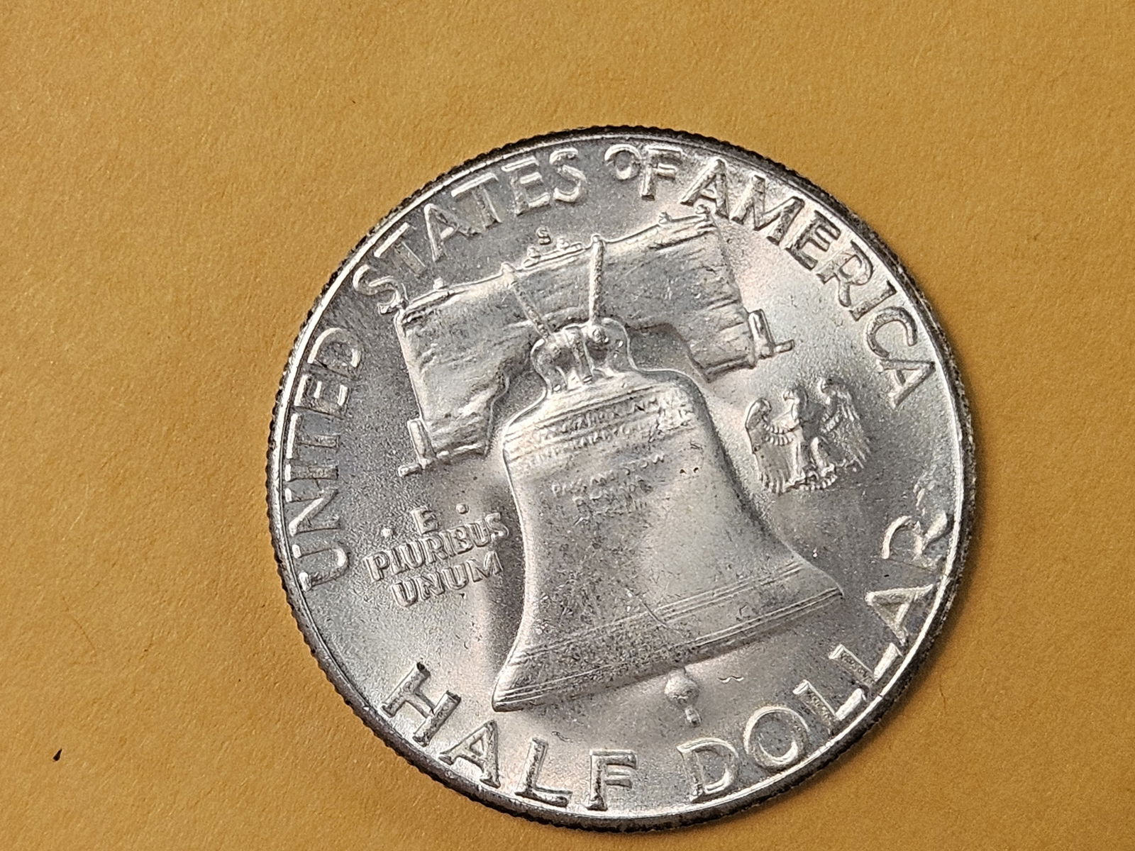 GEM Brilliant Uncirculated 1951-S Franklin half Dollar - 7