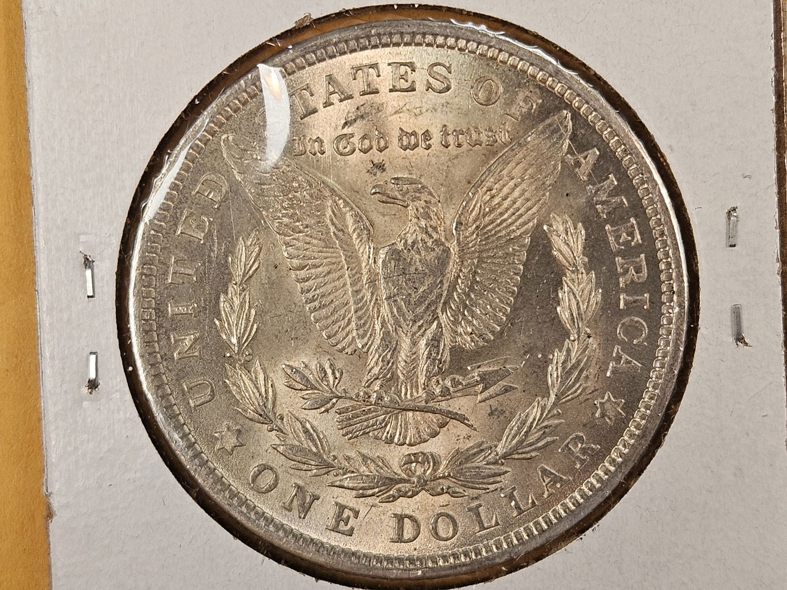 Choice Brilliant Uncirculated 1921 Morgan Dollar - 3