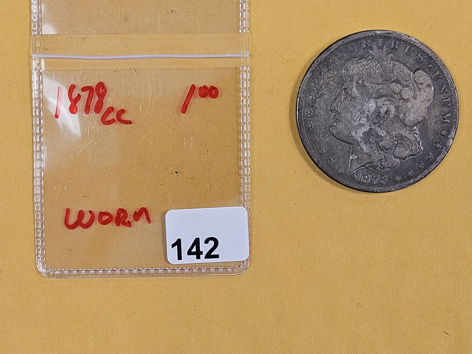 ** KEY DATE ** 1878-CC Morgan Dollar - 2