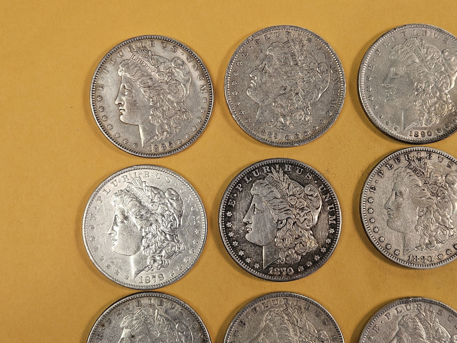 ** FULL ROLL ** Twenty Morgan Silver Dollars - 2