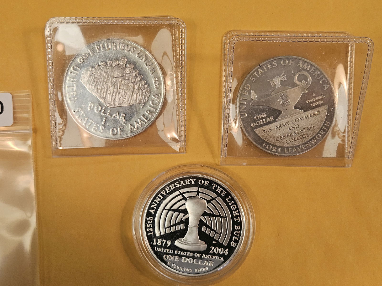 Three Gem Proof Commemorative Silver Dollars - 2